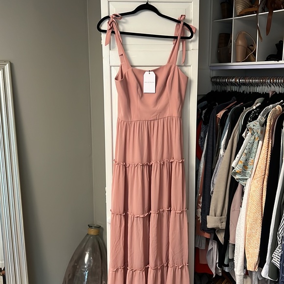 Adonia Fit And Flare Square-Neck Gown - Picture 5 of 7